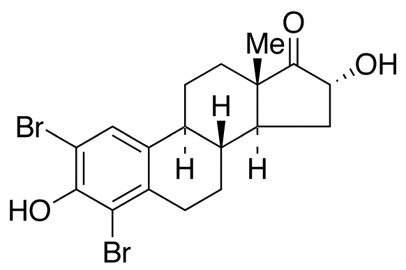 2,4-Dibromo-16α-hydroxy Estrone