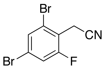 2,4-Dibromo-6-fluorophenylacetonitrile