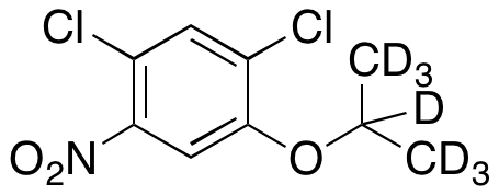 2,4-Dichloro-5-nitrophenyl Isopropyl-d7 Ether