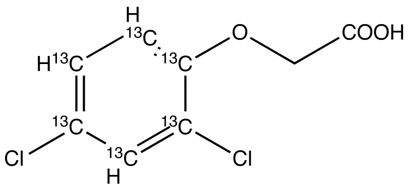 2,4-Dichlorophenoxyacetic Acid-13C6