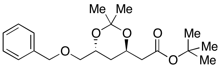 2,4-Dideoxy-3,5-O-(1-methylethylidene)-6-O-(phenylmethyl)-L-threo-hexonic Acid tert-Butyl Ester