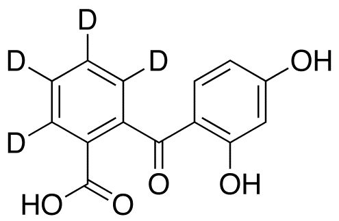 2’,4’-Dihydroxy-2-benzoylbenzoic Acid-d4