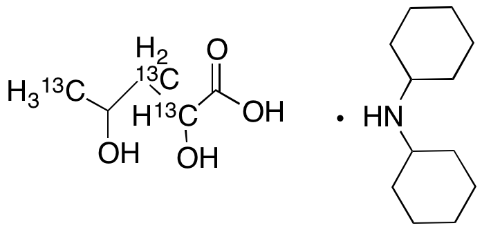 2,4-Dihydroxypentanoic Acid-13C3 Dicyclohexylamine