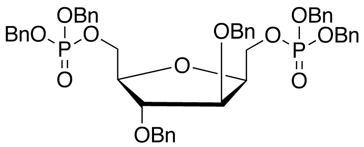 2,5-Anhydro-3,4-dibenzyl-D-glucitol-1,6-bis-(dibenzylphosphate)