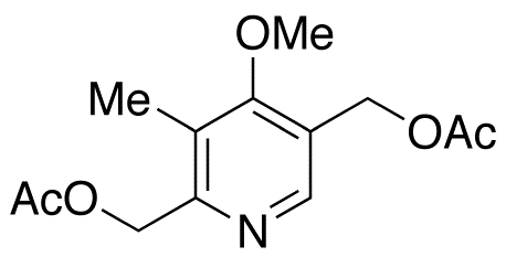 2,5-Bis[(acetyloxy)methyl-4-methoxy-3-methylpyridine