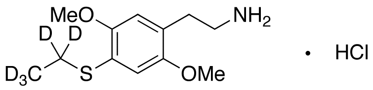 2,5-Dimethoxy-4-(ethylthio)phenethylamine-d5 Hydrochloride