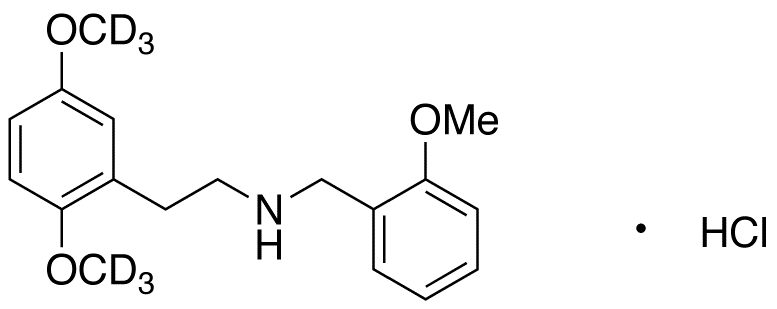 2,5-Dimethoxy-N-[(2-methoxyphenyl)methyl]benzeneethanamine-d6 Hydrochloride