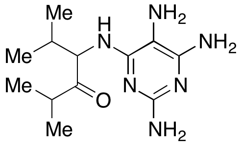 2,5-Dimethyl-4-((2,5,6-triaminopyrimidin-4-yl)amino)hexan-3-one