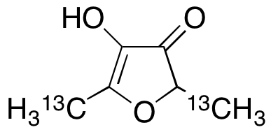 2,5-Dimethyl-4-hydroxy-3(2H)-furanone-13C2