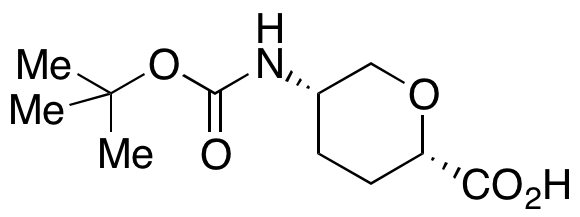 2,6-Anhydro-3,4,5-trideoxy-5-[[(1,1-dimethylethoxy)carbonyl]amino]-D-threo-hexonic Acid