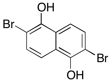 2,6-Dibromo-1,5-naphthalenediol