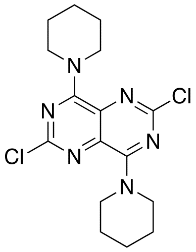 2,6-Dichloro-4,8-dipiperidinopyrimido[5,4-d]pyrimidine