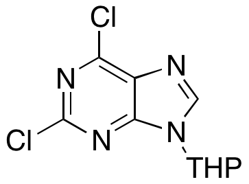 2,6-Dichloro-9-(tetrahydropyran-2-yl)-9H-purine