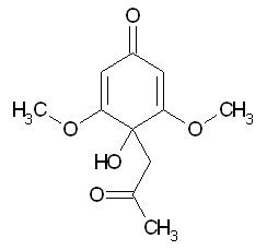 2,6-Dimethoxy-1-acetonylquinol