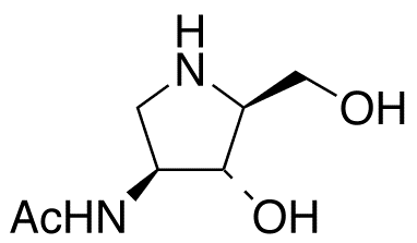 2-Acetamido-1,4-imino-1,2,4-trideoxy-L-arabinitol