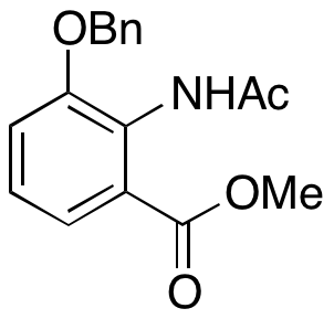 2-Acetamido-3-(benzyloxy)benzoic Acid Methyl Ester