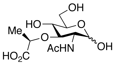 2-Acetamido-3-O-(D-1-carboxyethyl)-2-deoxy-2-D-glucose