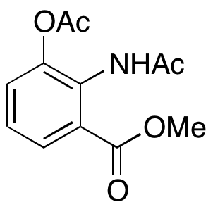 2-Acetamido-3-acetoxybenzoic Acid Methyl Ester