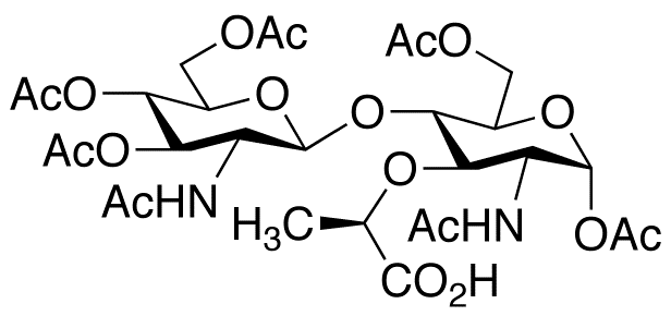 2-Acetamido-4-O-(2-acetamido-2-deoxy-β-D-glucopyranosyl)-1,6-di-O-N-acetyl-α-D-muramic Acid