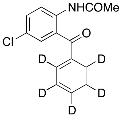 2-Acetamido-5-chlorobenzophenone-d5