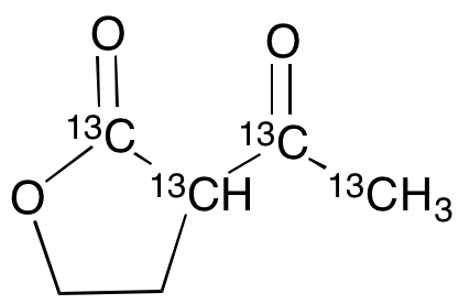 2-Acetylbutyrolactone-13C4