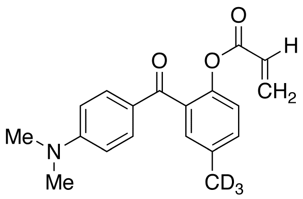 2’-Acryloxy-4’-methyl-4-(N,N-dimethylamino)benzophenone-d3