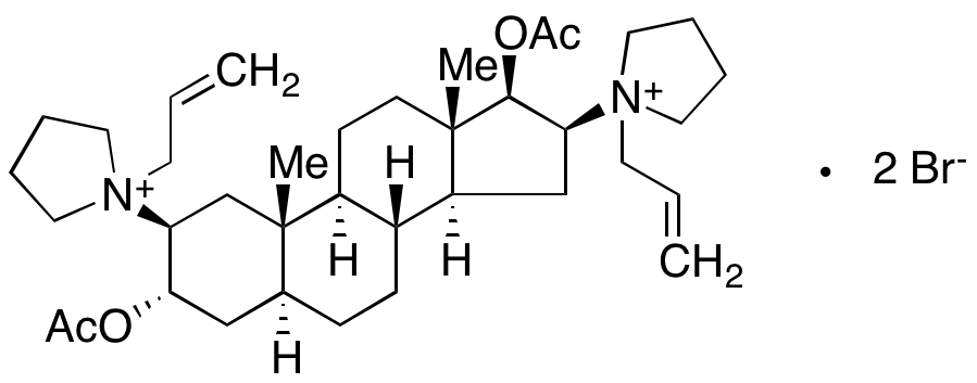 2-Allylpyrrolidinyl-3-acetyl Desmorpholinylrocuronium Dibromide