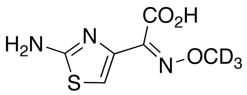 2-Amino-α-(methoxyimino)-4-thiazoleacetic Acid-d3