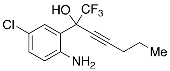 2-Amino-α-1-pentynyl-5-chloro-α-(trifluoromethyl)-benzenemethanol