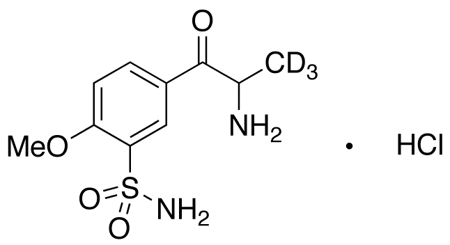 2-Amino-1-(4’-methoxy-3’-sulfonamidophenyl)-2-propanone-d3 Hydrochloride