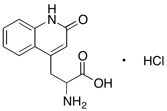 2-Amino-3-(1,2-dihydro-2-oxoquinoline-4-yl)propionic Acid Hydrochloride