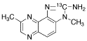 2-Amino-3,8-dimethylimidazo[4,5-f]quinoxaline-2-13C