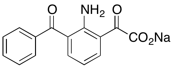 2-Amino-3-benzoyl-α-oxo-benzeneacetic Acid Sodium Salt