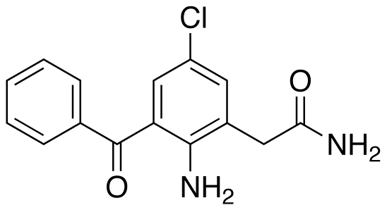 2-Amino-3-benzoyl-5-chlorobenzeneacetamide