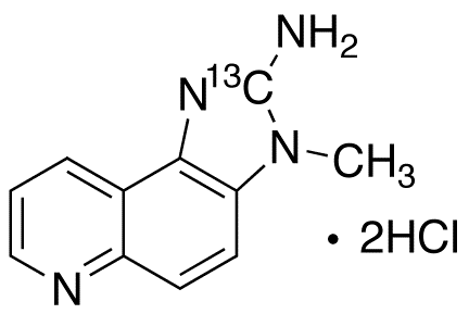 2-Amino-3-methyl-3H-imidazo[4,5-f]quinoline-2-13C Dihydrochloride