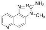 2-Amino-3-methyl-3H-imidazo[4,5-f]quinoline-2-14C