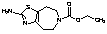 2-Amino-4,5,7,8-tetrahydro-6-(N-carbethoxy)thiazolo[5,4-d]azepine
