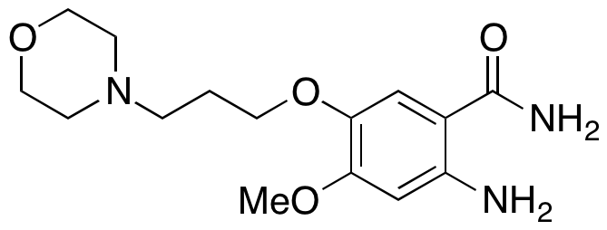 2-Amino-4-methoxy-5-[3-(4-morpholinyl)propoxy]benzamide