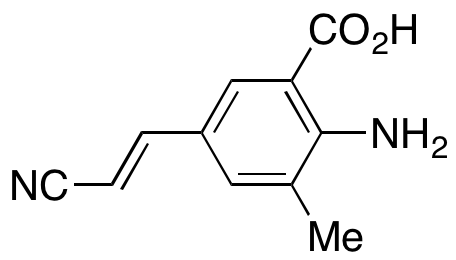 2-Amino-5-(2-cyanovinyl)-3-methylbenzoic Acid