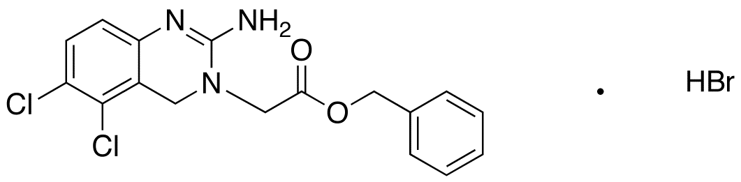 2-Amino-5,6-dichloro-3(4H)-quinazoline Acetic Acid Benzyl Ester Hydrobromide