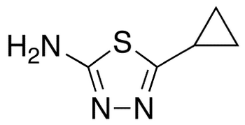 2-Amino-5-cyclopropyl-1,3,4-thiadiazole