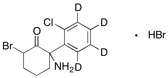 2-Amino-6-bromo-2-(2-chlorophenyl)cyclohexanone-d4 Hydrobromide