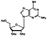 2-Amino-6-mercaptopurine-9-(2’,3’,5’-tri-O-acetyl-β-ribofuranosyl)purine