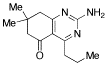 2-Amino-7,8-dihydro-7,7-dimethyl-4-propyl-5(6H)quinazolinone