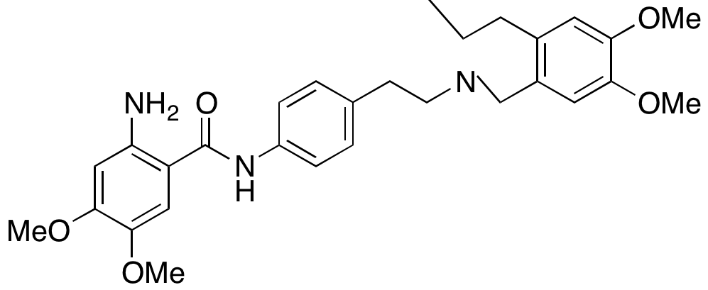 2-Amino-N-[4-[2-(6,7-dimethoxy-3,4-dihydro-1H-isoquinolin-2-yl)ethyl]phenyl]-4,5-dimethoxybenzamide