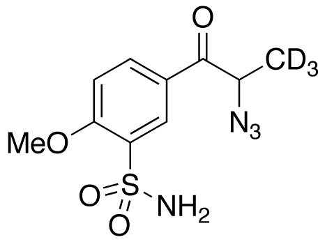 2-Azido-1-(4’-methoxy-3’-sulfonamidophenyl)-1-propanone-d3