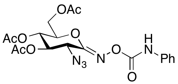 2-Azido-2-deoxy-N-[[(phenylamino)carbonyl]oxy]-D-gluconimidic Acid  δ-Lactone, 3,4,6-Triacetate