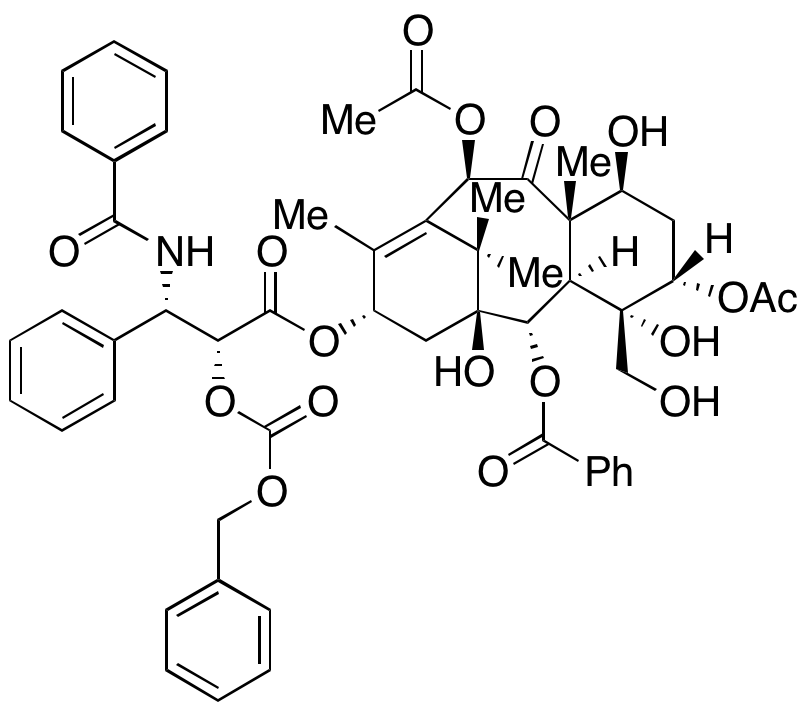 2’-Benzoyloxycarbonyl 5-Acetyl D-seco-Taxol