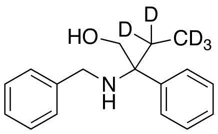 2-Benzylamino-2-phenylbutanol-d5