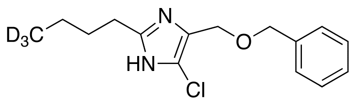 2-Butyl-d3-4-chloro-5-benzyloxymethyl-1H-imidazole